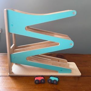 Lovevery Race and Chase Ramp from the Pioneer Play Kit